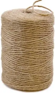 Natural Jute Twine 600 Feet Long String Craft Gift Wrap Crochet Knitting Macrame
