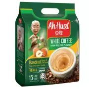 540g X 4 PACKS AH HUAT Malaysia White Coffee 3-in-1 Hazelnut Instant Premix