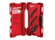 Milwaukee Black Oxide Step Drill Bit Set (3-Piece)
