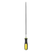 Diamond Coated File 12 Inch 80 Grits Round Files Tools with Plastic Handle