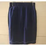 全新(國高中小)學生裙－制服裙－百摺裙－百褶裙 (藍色)