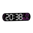 Digital Alarm Clock Temperature Date Week Display for Bedside Bedroom Office