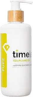 Timeless Skin Care Squalane Oil 100% Pure - Plant-Based Face Oil for Skin Moisturizer - Fragrance-Free Dry Skin Oil - Moisturizing Squalane Oil - 8 oz