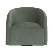 [James Lane] Decker Muse Forest Tea Green Swivel Chair