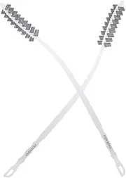 JECOMPRIS Rolling Washing Machine Brush, Pack of 2, Washing Machine and Dryer Cleaner, Flexible Fridge Coil Cleaning Brush, Washing Machine Drum Brush for Home Dryer