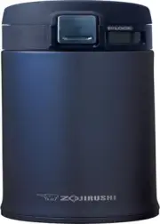 ZOJIRUSHI SM-KHE48AG Stainless Steel Mug with Slicksteel Interior 16 oz / 480...