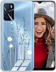 [POUHYE] Case for Oppo A16 / A16s / A54s Mobile Phone Case, Clear Flexible Silicone Shockproof Cover, 1.5 mm Thick Shock Absorption Oppo A16 / A16s / A54s Protective Case [Non-Yellowing] [Anti Slip]