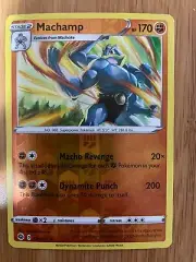 Pokemon Champion's Path Reverse Holo Rare Machamp 026/073 Card! NEW! Pack Fresh