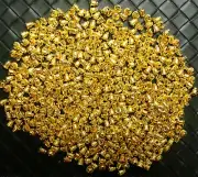 500 Earring backs bullet clutches strong basic no tip BRIGHT gold plated FPE035D