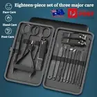 Manicure Nail Clipper Kit Pincer Eyebrow Stainless Steel Pedicure Tool Gift Care
