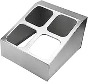 STARTIST Commercial Jams Box Condiment Display Serving Tray Condiment Prep Station for Small Ingredients for Party Camping BBQ Outdoor