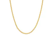 9ct Gold 45cm Hollow Oval Belcher Chain