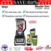 Ninja Nutri Blender Duo BL642ANZ Smoothie Fruit Juice Shake Dessert Maker Black