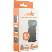 Open Box Jupio USB Dedicated Duo Charger for Sony NP-FM50, NP-F550/F750/F970