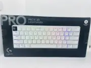 Logitech G Pro X 60 Lightspeed Mechanical Gaming Keyboard In White 920-011921