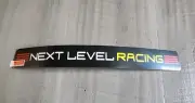 Next Level Racing Sticker Decal
