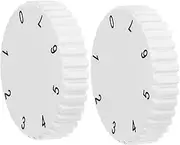 VINTORKY Appliance Repair 2pcs Temperature Control Knob for Freezer Fridge and Mini Freezer