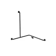 Bradley 32mm Matte Black Corner Grab Rail