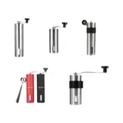 Manual Coffee Grinder Stainless Steels Grinding Machine for Home and Office Use
