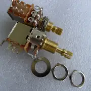 1 pcs PUSH-PUSH A-500k Pot Diameter 9.4mm 3/8'' Potentiometer & DPDT Switch