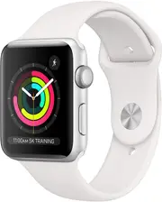Apple Watch Series 3 (GPS, 38mm) - Space Gray Aluminum Case with Black Sport Band Silver Aluminum with White Sport Band 42mm