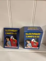 SLEEPAWAY CAMP 2 & 3 Factory Sealed Box of Trading Cards (82) & Wax Pack (9)