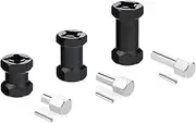 Modification Accessories Aluminium Alloy Hex Wheel Widening Adapter for Axial D90 AX10 CC01 SCX10 F350(15mm)