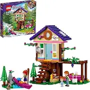 LEGO® Friends Forest House 41679 Building Kit; Forest Toy with a Treehouse