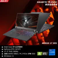 在飛比找蝦皮購物優惠-【GIGABYTE技嘉】 AORUS 17 XE5-73TW