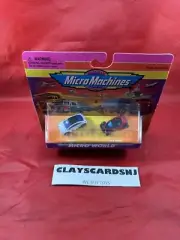 Micro Machines Micro World 2-Pack 1998 Galoob Cars New MOC