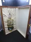 Beautiful Crystal Perfume Decanter in Storage Case -Custom Made in Iraq Stunning