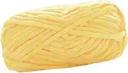 Generic Chunky Wool Yarn Weight Yarn Hand Knitting Bulky Yarn for Cushion Sweater Tapestry, Yellow