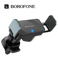 在飛比找myfone網路門市優惠-Borofone BH66 冠宇智能電動車載支架 黑錆 車載