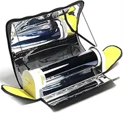 Multi-Functional Solar Oven, Solar Tube Cooker, Smoke-Free Oven Grill for Food Cooking in The Sun, Solar Barbecue for 3-5 People for Backpacking,Camping Travel and Hiking
