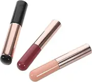 DECOMELODY 3Pcs Soft Nail Art Brushes Flexible Nail Powder Applicator for Precise Application for Beginners and Nail Art Lovers present for Birthdays and Special