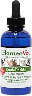 HomeoVet Equine Pre Performance Stress 150 mL - Horse Calming Behavioural Aid for Relaxation Before Specific Events. for Horses with Anxiety Pre Event, Stable Changes and Other Stressful Situations