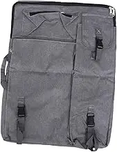 1Pc Art Portfolio Bag Backpack Drawing Board Case for Artists Painters Students Durable Canvas Design with Straps for Easy Portability