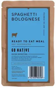 Go Native Spaghetti Bolognese Ready to Eat Meal - 1 Serve