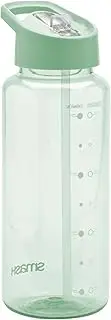 Smash 1 Litre Water Bottle with Water Timings, Sage