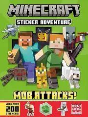 Minecraft Sticker Adventure Mob Attacks!