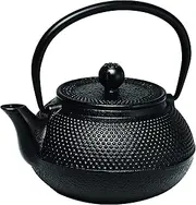 Avanti Hobnail Cast Iron Teapot, Black, 600ml