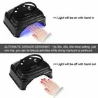 LED/UV Nail Lamp Gel 64W Cordless Polish Nail Dryer Light Wireless Machine