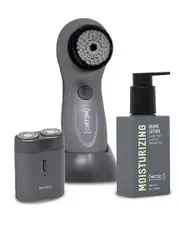 Metro Man Perfect Shave Travel Set 100ml Moisturizing Shave Lotion & Waterproof Electric USB Shaver