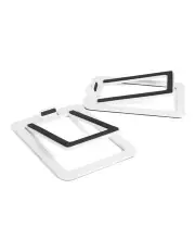 [Kanto] S2W Angled Desktop Stands for Small Speakers in Pair, White