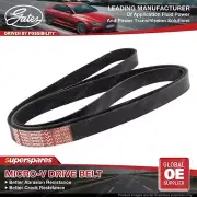 Gates Alternator Micro-V Drive Belt for Honda CR-V RM3 RM4 2.4L Petrol 2012-On (for: Honda)