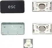 Ojguct Replacement Esc Keycap Keys and Hinge Silicone Rebound Cup Fit for MacBook Pro/Air 13/15'' A1425 A1502 A1398 A1369 A1466 2012-2015 Year Keyboard Esc Key Cap (AP11 Model)