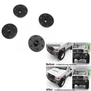 Metal Wheel Ride Wheelbase Reducer Thinner Hex Parts for 1/10 RC4WD Z-W0035/36