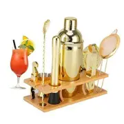 Bartender Kit 11-Piece Cocktail Shaker-Muddler for Cocktails 25oz Boston