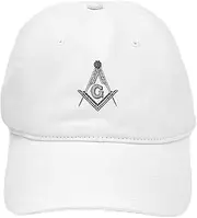 [CafePress] Masonic Square and Compass Cap Adjustable Baseball Cap