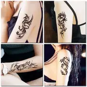 Pivoine - Set of 27: Totem Waterproof Temporary Tattoo As Figure - One Size